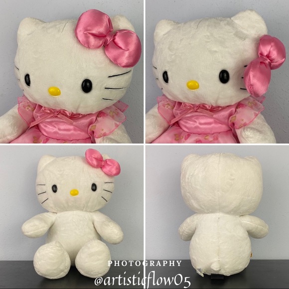 NEW! RARE! 2007 Sanrio Build-A-Bear Workshop Classic Hello Kitty NWOT - Picture 6 of 11